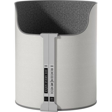 Chauffe-jambes sous bureau, chauffage pliable sous bureau, protection contre la surchauffe, convient aux bureaux à domicile (gris). (1/4)