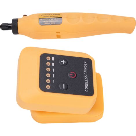 Meuleuse électrique pour batterie lithium-ion 20 V, outil de meulage électrique à 6 vitesses réglables pour gravure, polissage et estampage. (1/5)