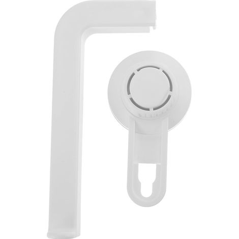 Toilettenpapierhalter mit Saugnapf und Kunststoffhalterung