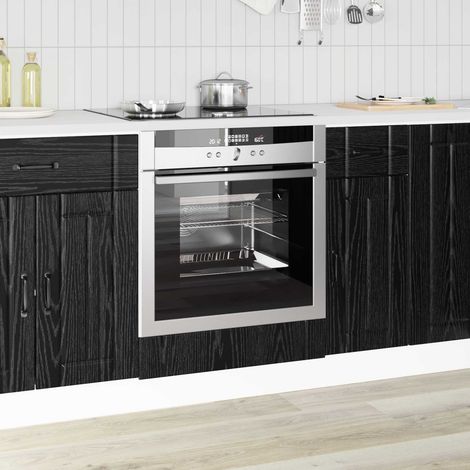 Küchenschrank Lucca Schwarze Eiche 60 x 46 x 81,5 cm