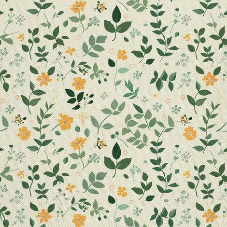 Tissu décoratif d'extérieur Oxford - Motif printemps I DX7358 (1/5)