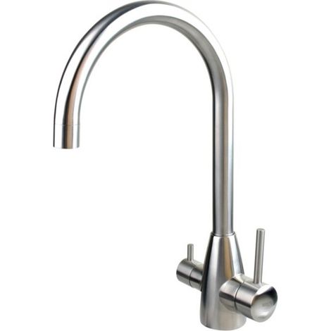 Robinet mitigeur 3 voies inox massif PALACE (1/3)