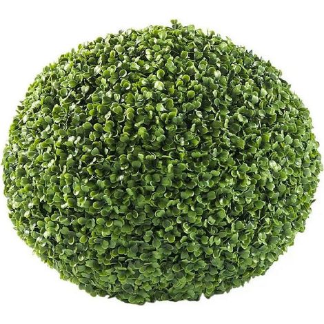 Sfera di Bosso Pianta Artificiale Ø55 cm in Polipropilene Rama Verdecor (1/3)