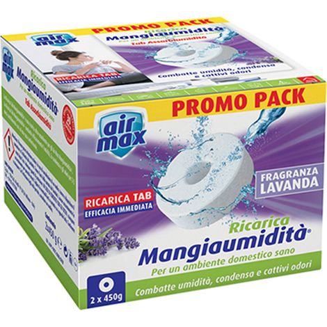 AIRMAX TAB - Recambio Lavanda con Tecnología CF2XGR - 450 Gramos