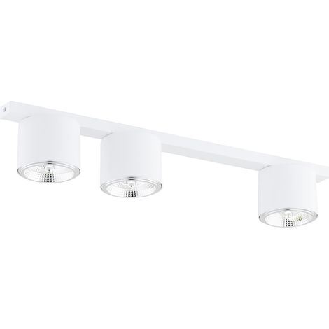 Barra spot bianca minimal 70cm 3xES111 15W Nano Emibig (1/5)