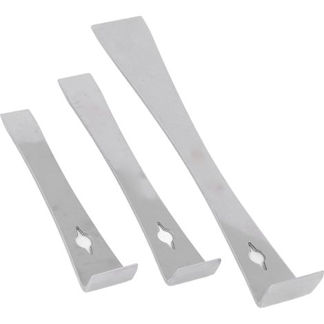 Barre de levier en acier inoxydable, barre de levier métallique pour le démontage et la modification de voitures, arrache-clous, grattoir à bord plat, pelle, outils d'apiculture (1/5)