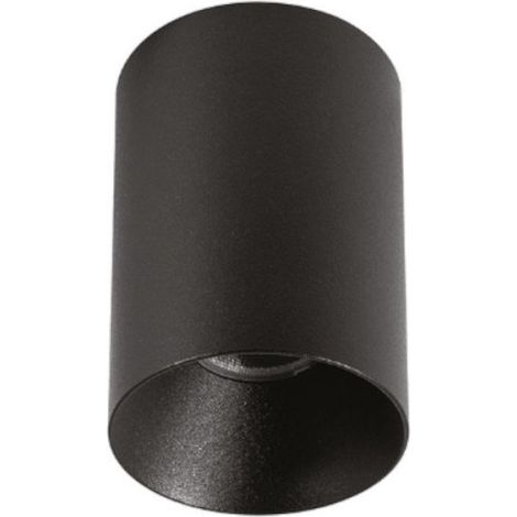 Plafonnier moderne à led gea led gpl401 en aluminium noir
