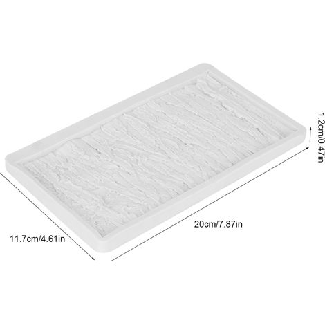 Moule à gâteaux en silicone en forme d'écorce d'arbre pour fondant, pain et desserts - Outil de pâtisserie DIY (1/5)