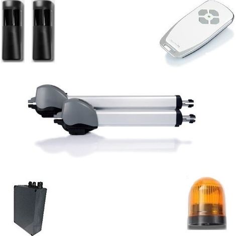 Set Comfort 516-2 868 MHz moteur pour portails à 2 battants avec Câble et cellules, control 950 (1/2)