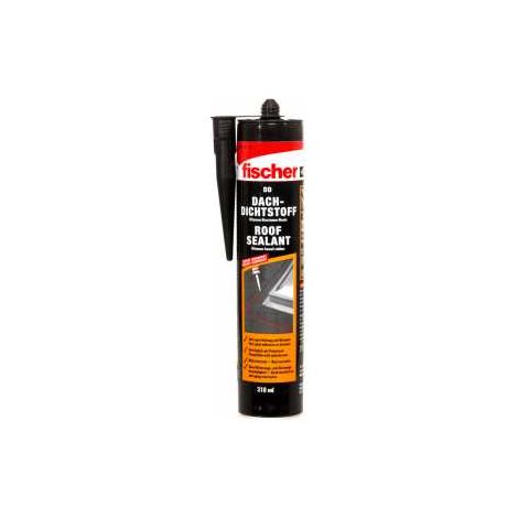 fischer Dach-Dichtstoff DD 310 ml schwarz (1/4)