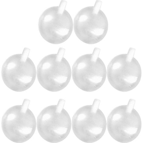10x Jouet couineur pour chien à monter soi-même, insert transparent, facile à utiliser, couineur pour peluche, réparation de jouet pour enfant-45mm (1/5)