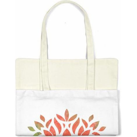 Sac Shopping Coton - Tote Bag Épaule 34 x 40 cm - Réutilisable - 1 Pièce (1/4)