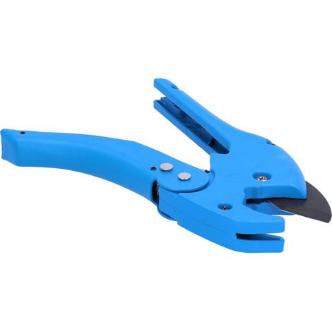 Coupe-tuyau cliquet PVC – boucle – manuel – tube – plomberie – bleu (1/5)