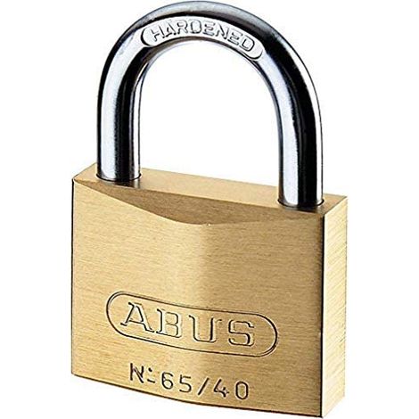 Cadenas Laiton Abus 40mm Sécurité Fiable En Laiton Massif - Abus