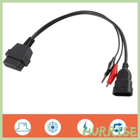 Garosa câble de diagnostic Câble Adaptateur, Connecteur de Diagnostic de 3 Broches à 16 Broches, utilisé pour auto outil (1/4)