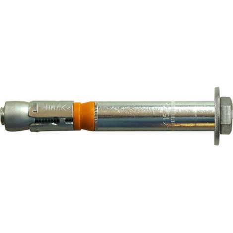 Boulon (vendu avec Ecrou) Ancrage M12X147 Avec Vis métaux Tête hexagonale TH Acier zingué-1 pièce