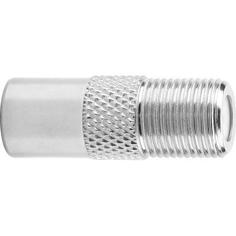 5 Stück F-Buchse auf PAL-Stecker 9,5 mm Satelliten-TV-Koaxial-HF-Antennen-Kupferadapterstecker (1/5)