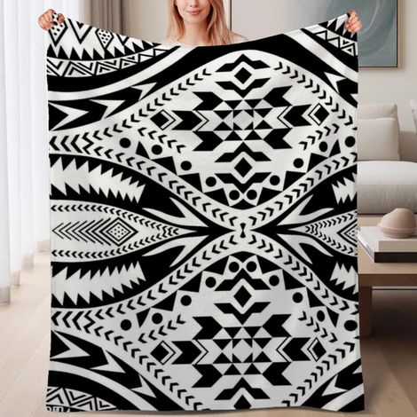 70x80 couverture de lit en polaire chaude et douce, légère en microfibre polyester,6080 pouces (1/4)