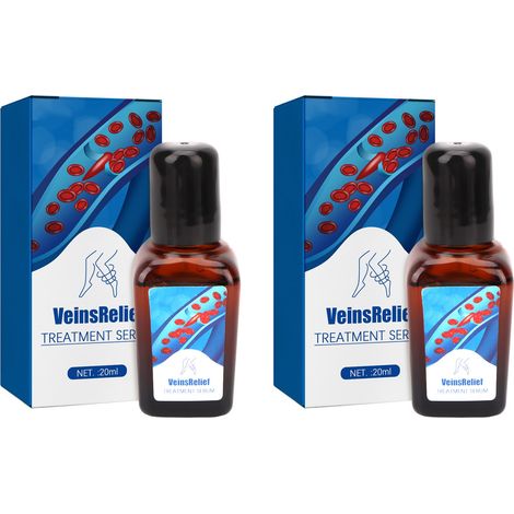 2 lotions apaisantes anti-varices jambes, sérum veinotonique réducteur de douleur et rougeurs (1/5)