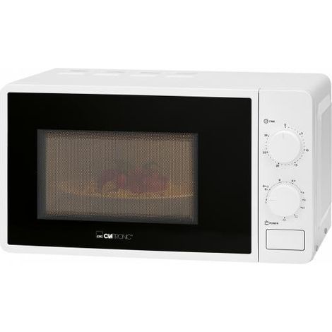 Clatronic MWG 792 Microonde con Grill Bianco 20L