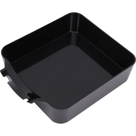 Bac de vidange pour lave-linge à chargement frontal, universel, étanche, collecteur d'eau, pour sous-sols, appartements, buanderie, noir (1/5)