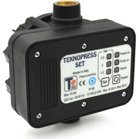 REGOLATORE DI PRESSIONE &quotTEKNOPRESS&quot TIME 1.5 bar