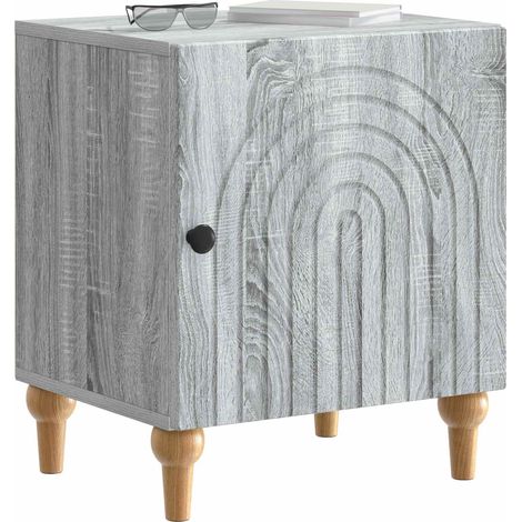 Maison Exclusive - Nachttisch Graues Sonoma 43 x 34,5 x 50 cm Hol