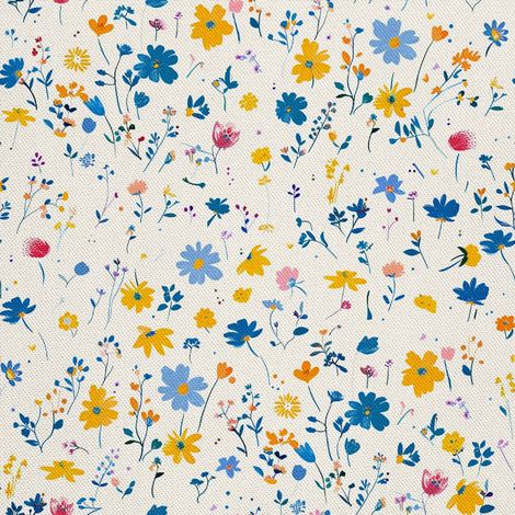 Tela decorativa para exteriores Oxford - Motivo floral I DX5164 (1/5)