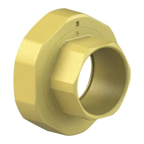JS ABGANGSVERSCHRAUBUNG FUER KUPFERROHR, 42MM x 2 1/4" (1/2)