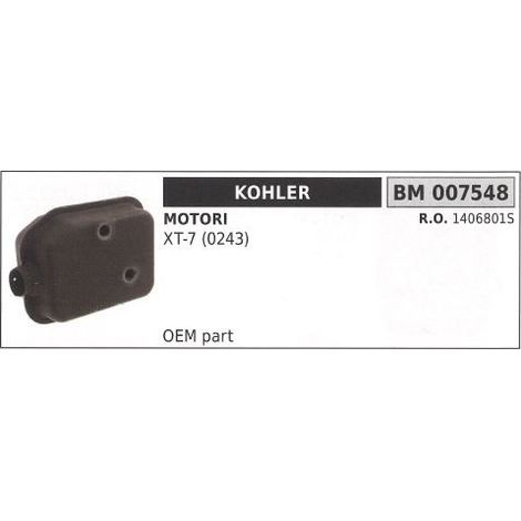 KOHLER Schalldämpfer Rasenmäher XT-7 0243 011922