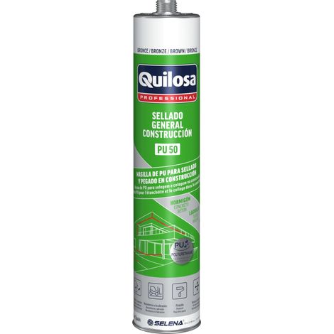 QUILOSA Polyurethane Filler Brown Cartridge 300 ml.