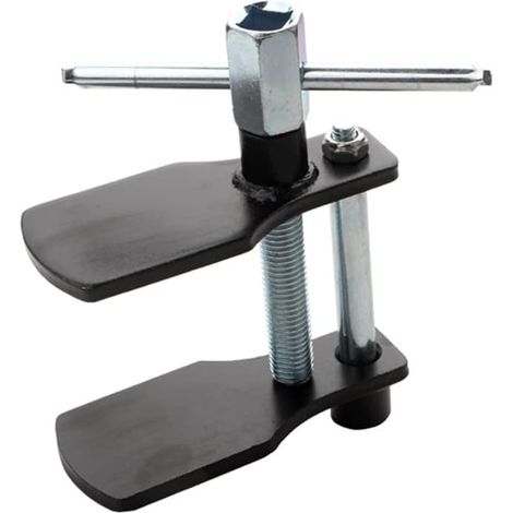 Séparateur d'épandeur de plaquettes de frein à disque automatique en acier au carbone, outil à main haute résistance à piston à étrier durable et robuste, noir (1/5)