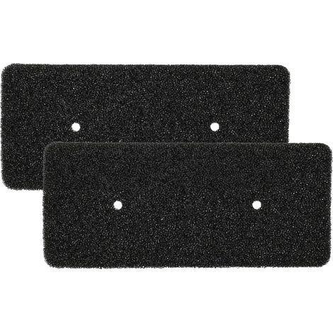 vhbw 2x Schaumfilter Ersatz für Samsung DV-F500A, DC62-00376A für Wäschetrockner