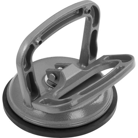 Support à ventouse simple en aluminium pour verre, qualité 50kg, Vorstahl (1/3)