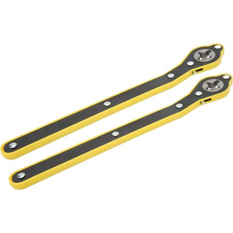Coppia di cricchetti da 13,4 pollici, cuscinetto di carico 2T, pulsante di retromarcia positivo e negativo, maniglia a cricchetto Designdrive adatta per auto di piccole dimensioni come auto (1/5)