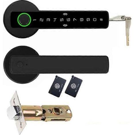 Tuya SmartLife APP Intelligente Fingerabdruck-Passwort-RFID-IC-Karte (A)--