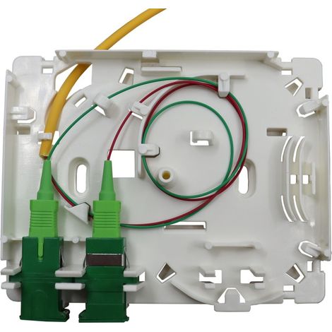 Pau fibra optica 4s+2 fib.dca 15m.caja dispens.