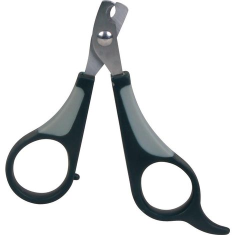 TRIXIE 2373 pet grooming scissors Black. Grey