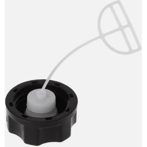 Bouchon de réservoir de carburant de débroussailleuse convient pour le remplacement de la pièce de tronçonneuse de coupe-herbe de tondeuse à gazon (1/4)