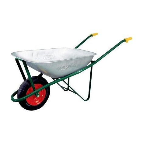 CARRIOLA STANDARD BPA - VASCA ZINCATA 8/10 LT 75 RUOTA MM 370X80- 1 kit