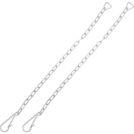Chaînette De Chasse D'Eau En Acier Inoxydable Lot De 6 Avec Clapet Et Levier De Remplissage (1/5)