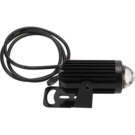 Feu de projecteur LED clignotant pour moto mini, double optique pleins/croisement, 10-60V 20W, étanche IP65, universel, phare avant moto (1/5)
