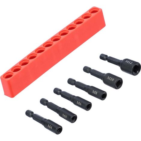 Taraud de filetage, 8 pièces, 1/4", pour métal et réparation (1/5)