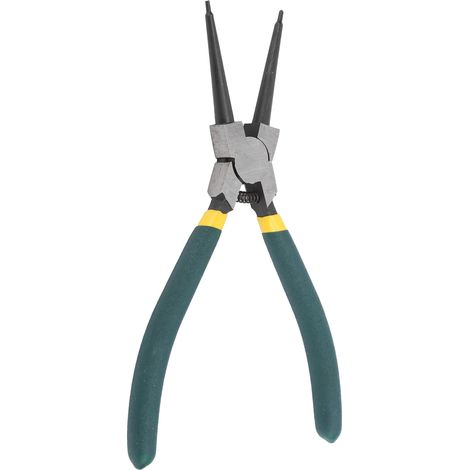 Pince à circlips avec ressort de retenue interne, outil à mâchoires droites pour le retrait et le maintien (1/5)