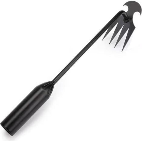 Outil de Jardinage, Désherbeur à Main Outils, Desherbeur Manuel Inoxydable, Extracteur de Désherbage, Arrache Mauvaise Herbes Jardinage, pour Enlever Racines Mauvaises Herbes (1/5)