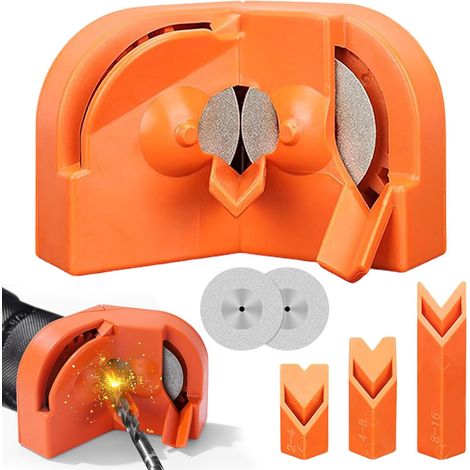 Affûteur de forets – 5/64" à 5/8" – Adaptable perceuse électrique – Portable, rectification polyvalente (1/5)