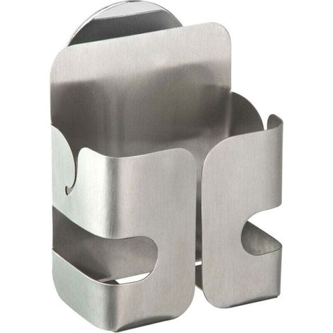 Turbo-Loc® Schwammhalter, Wandmontage ohne Bohren, Klebstoff, Lobo (1/4)
