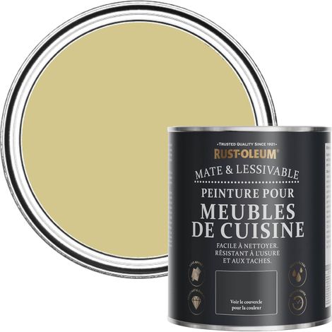 Peinture Verte pour Meubles de Cuisine, Finition Mate - Wasabi 750ml (1/5)