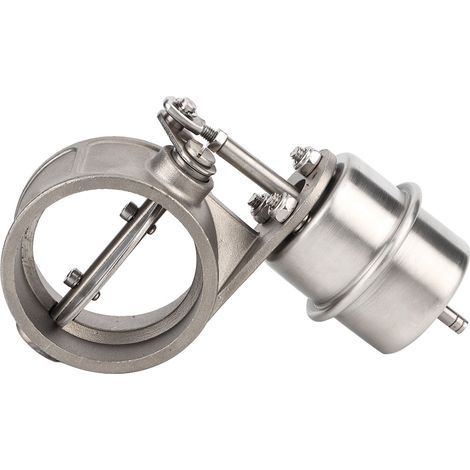 Valve de contrle d'échappement universelle pour voiture, 2.5 pouces, convient aux accessoires de véhicule à tuyau D de 63mm (ouvert) (1/5)