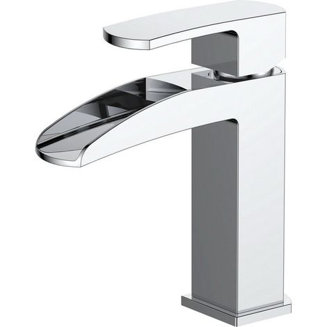 PAINI Mezclador de lavabo en cascada City caída abierta